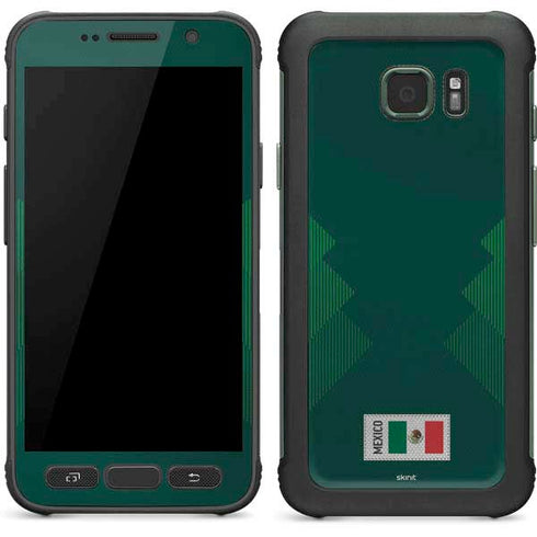 Mexico Soccer Flag Galaxy S7 Active Skin